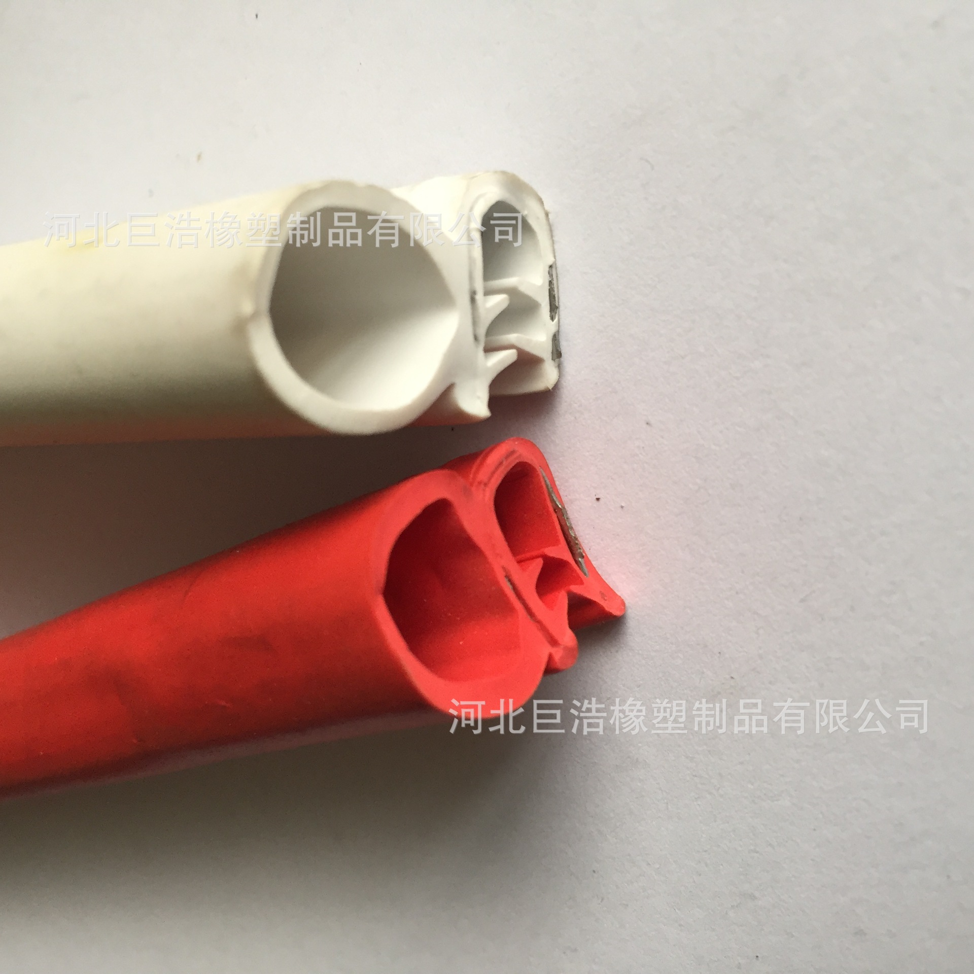 U型侧泡彩色汽车门防撞条 龙骨复合密封条 钢带复合密封条