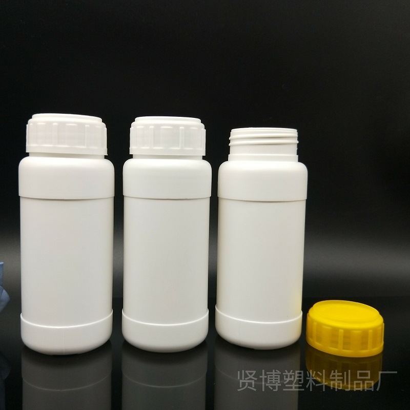 250ml塑料瓶 白色农药瓶化工瓶液体肥料包装瓶叶面肥HDPE分装瓶