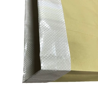 源头厂家订制25公斤耐高温纸塑复合袋塑料颗粒包装牛皮纸袋55*85