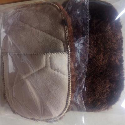 0191 leather shoes multi-function originality Villus Polishing cloth polishing glove Polish Shoe towel portable Shoe