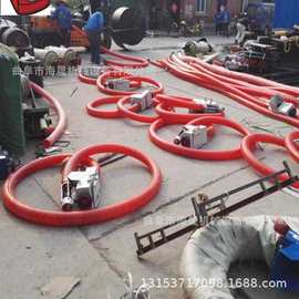 粮食装车抽粮机图片 沙子装车绞龙输送机 电动8米车载吸粮机