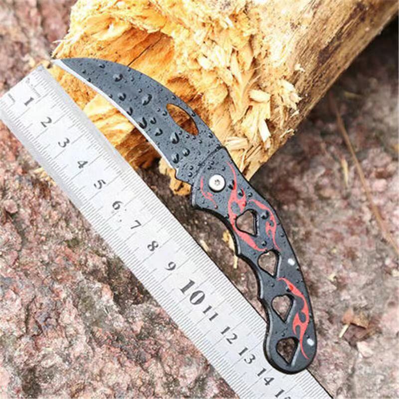 opp袋独立装830精品折刀 阳江户外刀具 迷你小刀 折叠刀 防身爪刀