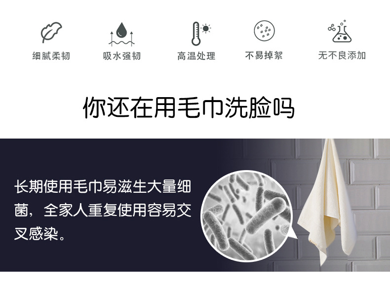 抖音神器爆款洗脸巾女一次性洁面巾卸妆婴儿干湿两用棉柔纸巾卷装