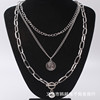 Chain hip-hop style, fashionable necklace, sweater, European style, punk style, simple and elegant design