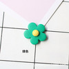 Matte resin flower-shaped with accessories, children's hair accessory, socks, handmade