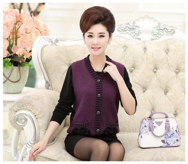 Gilet femme en Laine - Ref 3317338 Image 25