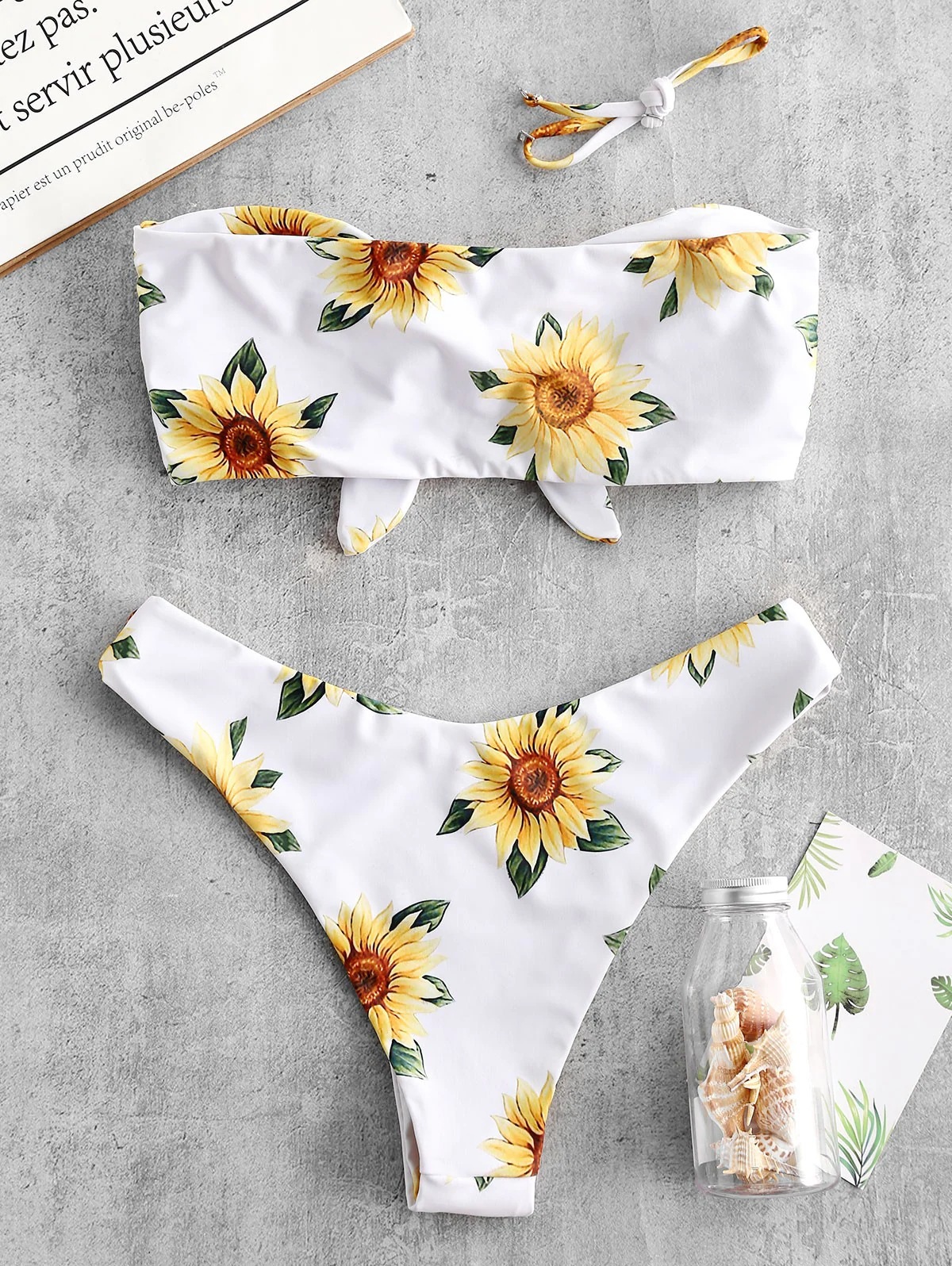 Women Swimsuit Sexy Bra Print