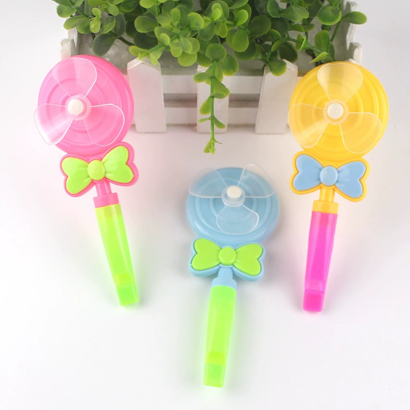 Small whistle, plastic windmill toy, nostalgia, Birthday gift