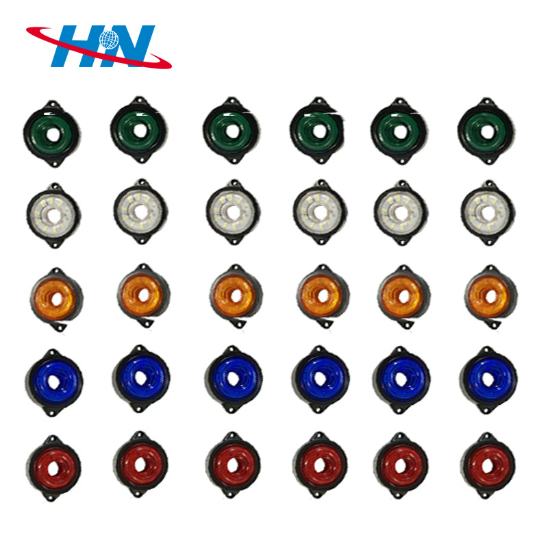 Fábrica en stock Ventas de Fábrica LED ancho de camión ligero camión luz trasera camión luz lateral camión luz redonda