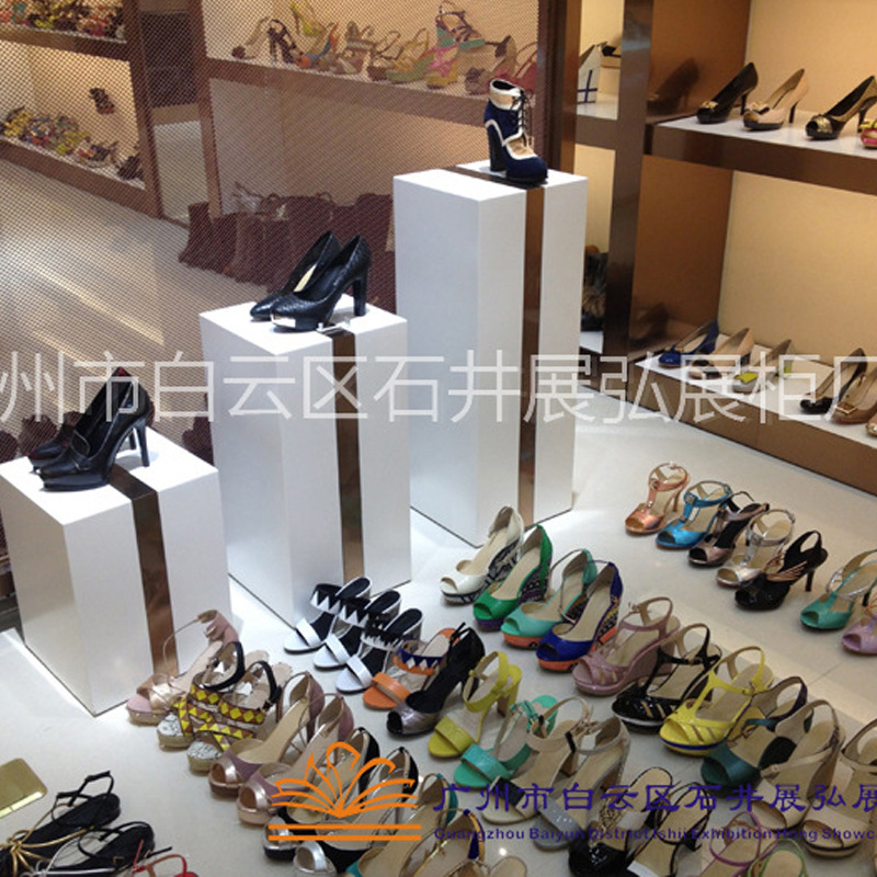 男女鞋柜样品展示架铁木包包陈列架商场专卖店皮具展架创意展柜