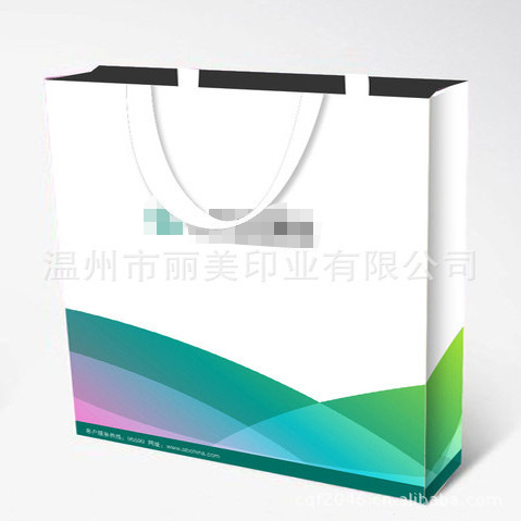定做纸质银行手提袋、房地产手提袋、邮政手提袋、保险公司手提袋