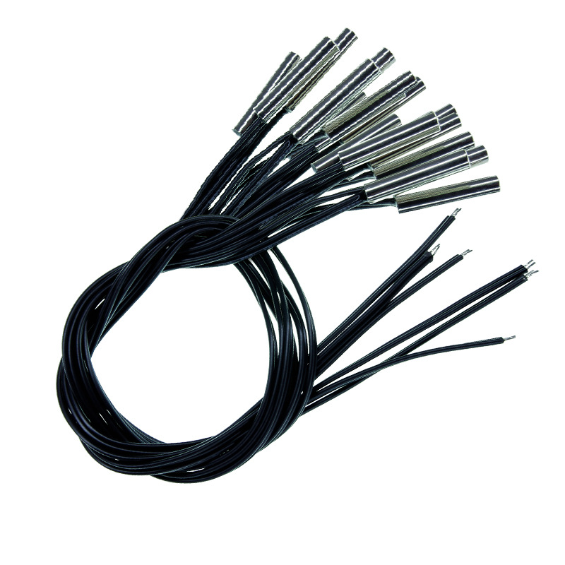 NTC温度传感器10K水族鱼缸用高精度1%3950金属头防水防潮热敏电阻