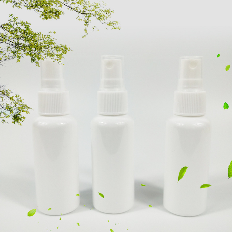 50ml喷雾瓶白色脸部不水瓶美容小喷壶按压式美容工具小喷瓶