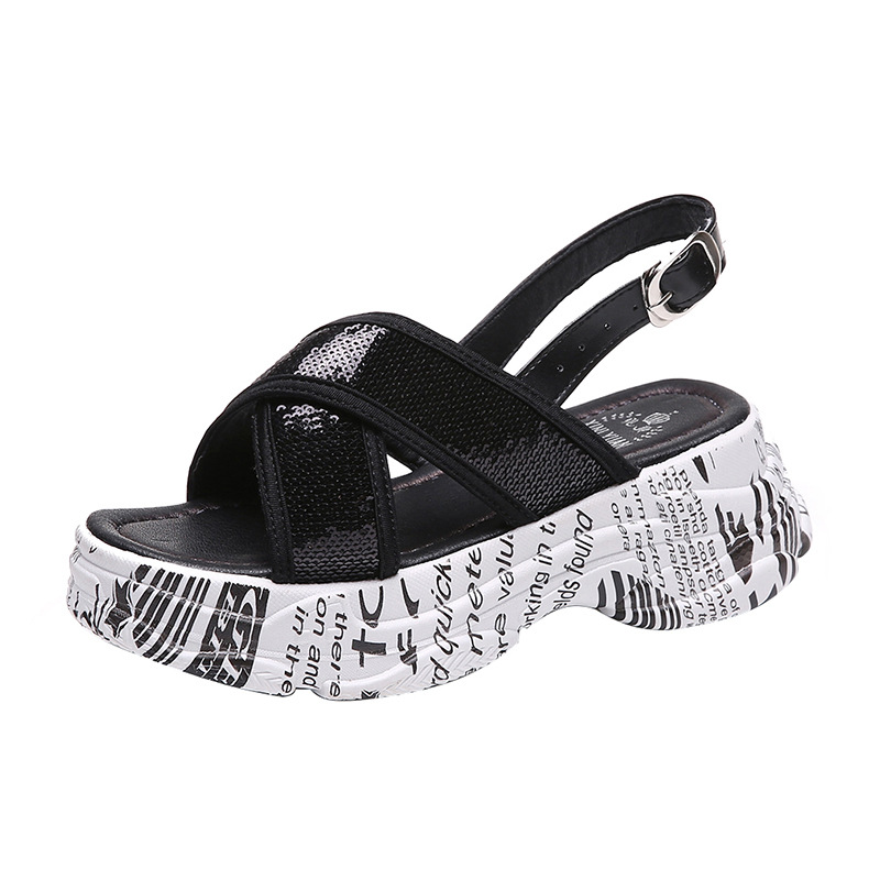 Chaussures été pour femme en Caoutchouc - Ref 3346551 Image 5