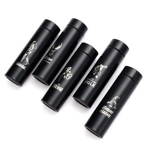 New Promotion Stainless Steel Insulated Cold Cup Business Gift Cup Venom Marvel Spider-Man Iron Man Water Cup for Men