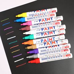 Guangna paint pen SP110 photo album graffiti sign in title pen wedding pen oily white mark touch up pen