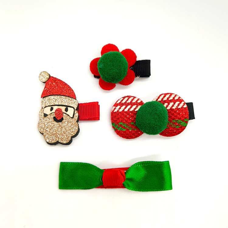 50g Weight Christmas Festival Women's Gender Cute Style Cute Women's Hair Clips 9