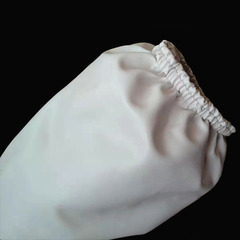 pu waterproof sleeves white winter style velvet thickened winter leather bionic leather clothing leather sleeves labor protection sleeves