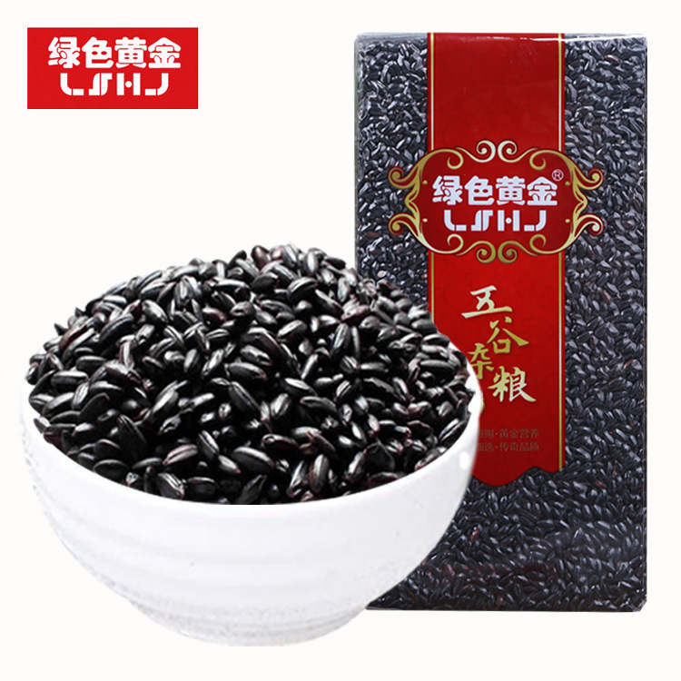 Green gold Wuchang Black rice Fragrant Rice Whole grains Produce Place of Origin Source of goods Manufactor OEM OEM food