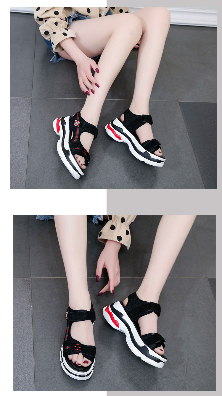 Chaussures été pour femme en Caoutchouc - Ref 3345791 Image 18