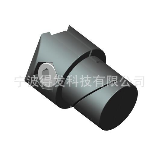 专业生产 直径28mm铝合金线棒 内直旋转接头 J28-B01D