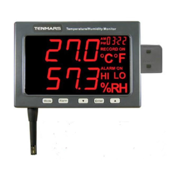 泰玛斯TM-185 LED精密型温湿度监测记录器