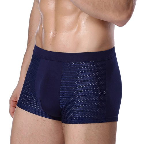 Men's underwear mesh U convex modal men's boxer briefs summer hot selling men's underwear factory wholesale direct sales