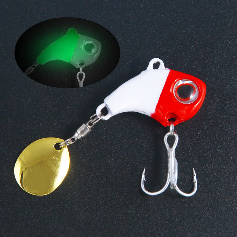 Metal Blade Baits spinner baits Metal VIB Fresh Water Bass Swimbait Tackle Gear