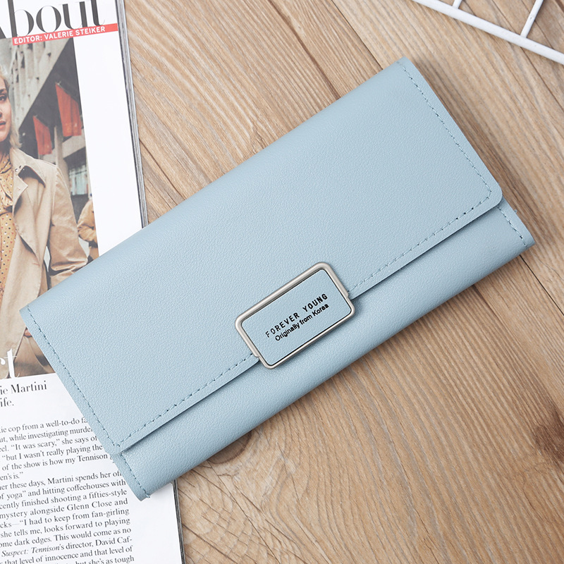 Korean Multi-card Metal Buckle Clutch Wholesale display picture 16