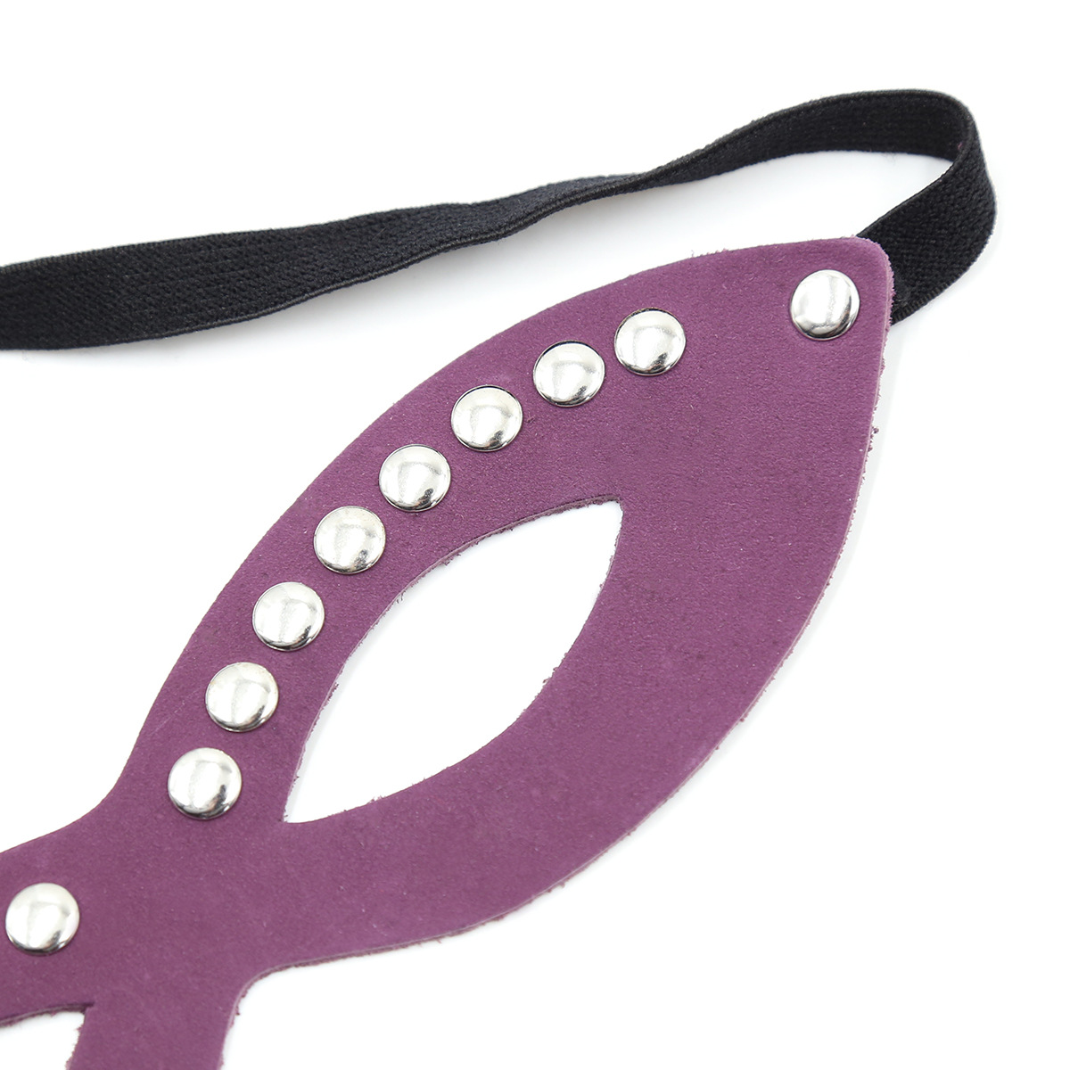 Tienda de fábrica al por mayor juguetes sexuales máscara de ojo de piel de vaca máscara de cuero máscara de fuga ocular etapa accesorios de rendimiento bienes de comercio exterior