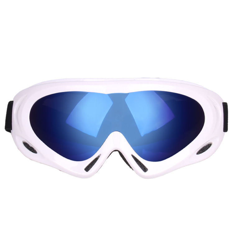 Yksikerroksiset hiihtotuulisuojat, X500 aikuisille ja lapsille moottoripyörän tuulenpitävät hiekkalasit, ulkoiluun sopivat iskut_voghion.com