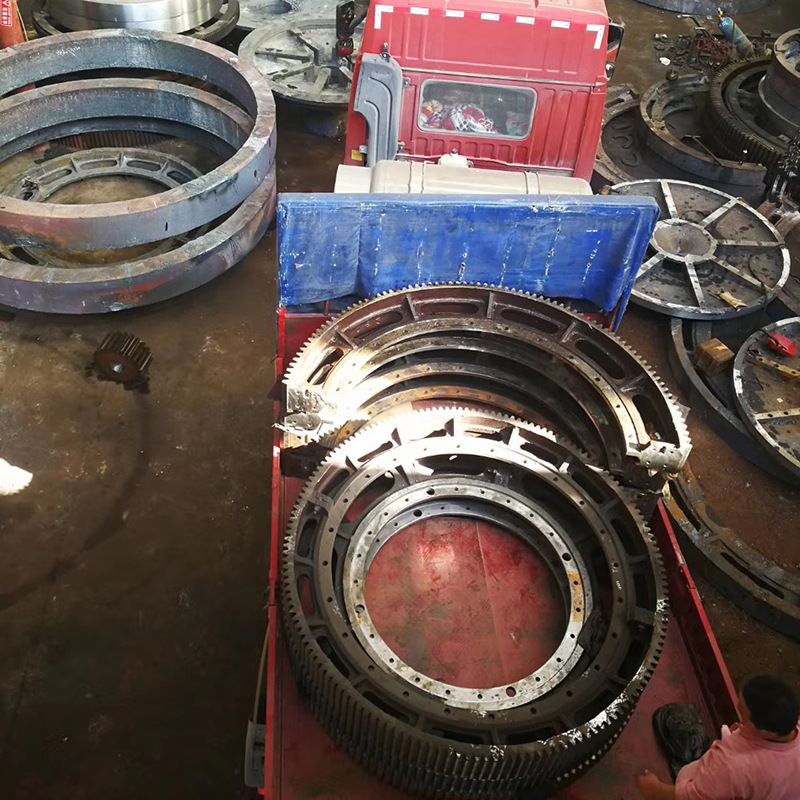 供应球磨机大齿轮 机械齿圈批发 多规格高品质大齿轮