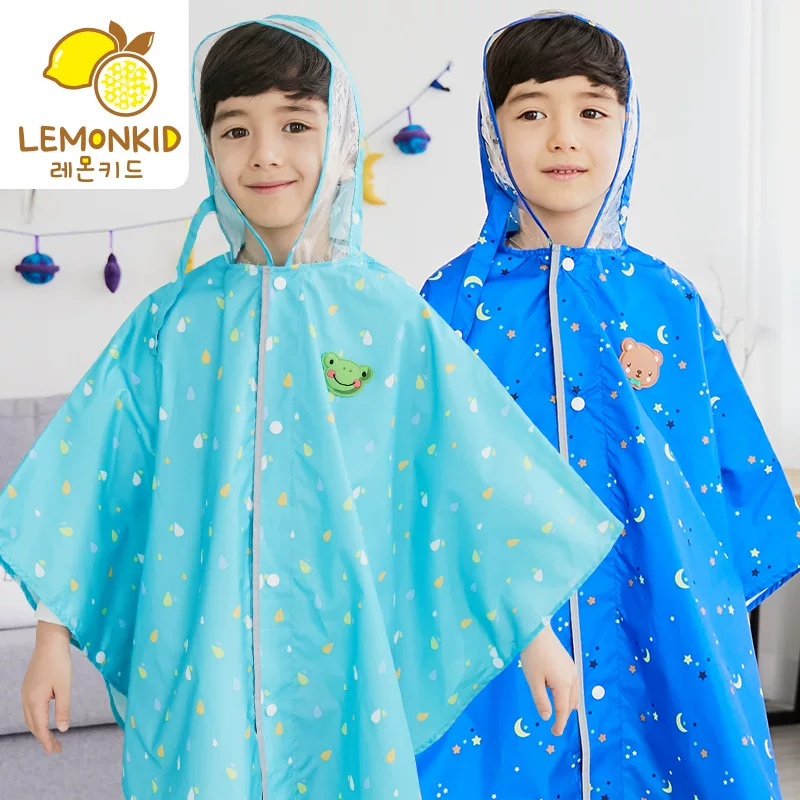 Children's breathable waterproof raincoat for elementary school students
