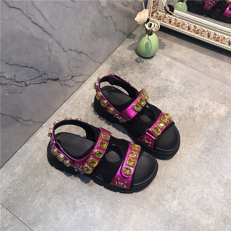 Chaussures été pour femme en Caoutchouc - Ref 3345697 Image 12