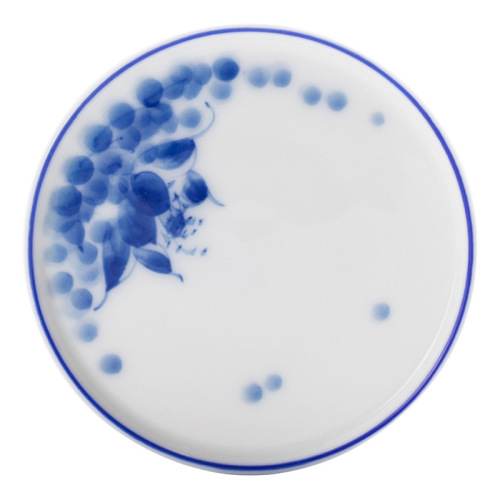 Hand-painted ceramic coasters, creative sweet white porcelain saucers, insulated tea cup holders, household kung fu tea sets, tea ceremony accessories