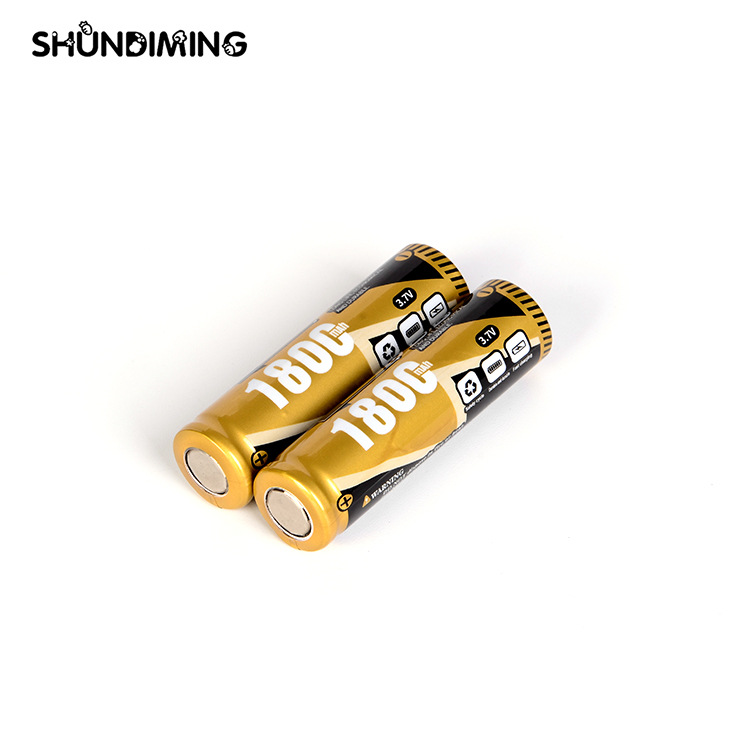 18650锂电池手电筒产品专用1800MAH（尖头/平头）