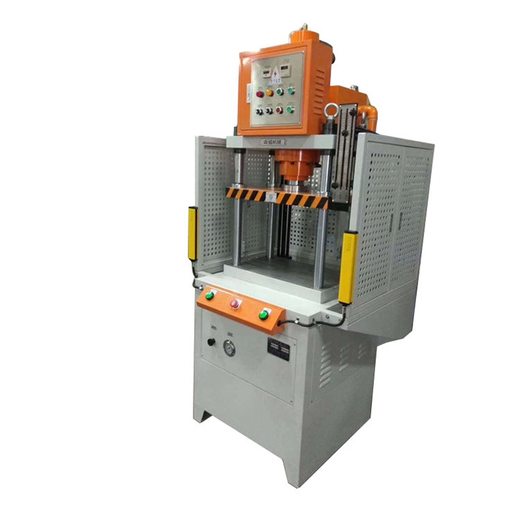 硅橡胶冲压成型机 锁模式四柱模头油压机 5吨四柱油压机厂家单价