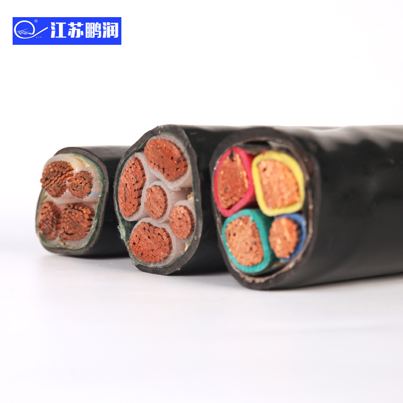 铜芯电缆YJV22 4*35平方25 35 50 70低压2 3 5芯铠装户外电力电缆