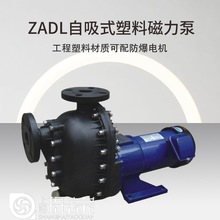 ZADL自吸式塑料磁力泵耐腐蝕自吸泵無泄漏磁力泵防爆自吸塑料泵