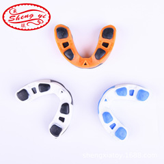 Cross-border foreign trade outdoor basketball boxing mouth guard orthopedic braces fitness training sports silicone braces Sanda protective gear