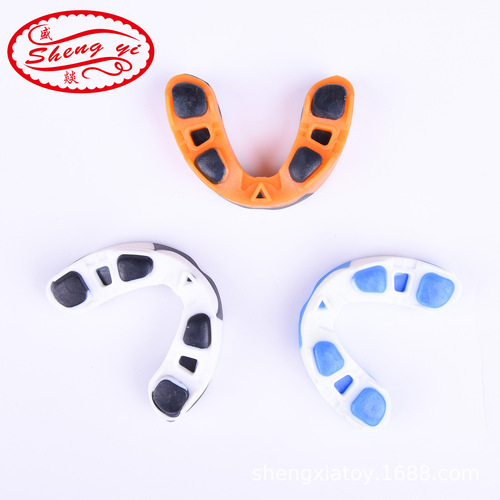 Cross-border foreign trade outdoor basketball boxing mouth guard orthopedic braces fitness training sports silicone braces Sanda protective gear