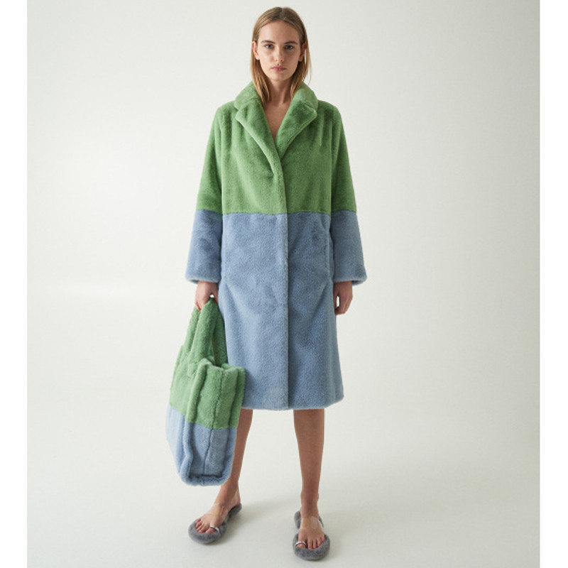 Particle velvet coat sheep sheared coat women's composite fur one 2020 new winter warm lamb fur