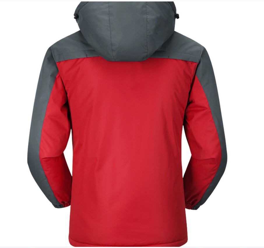 Men'S Winter Cotton Padded Jacket Large Size Thickened Stormsuit Warm Cotton Padded Clothes