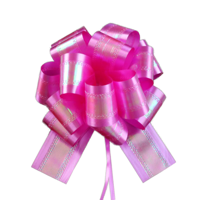 Venta al por mayor decoración del coche de la boda mano tire flor en forma de empuje de color Iris bola flor 50 # regalo de la puerta del coche manejar suministros de decoración