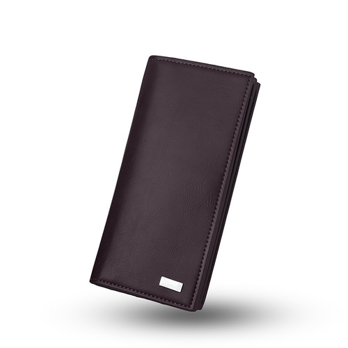 wallet hot-selling men's fashion long wallet soft leather wallet with large capacity mobile phone bag multi-card slot card bag