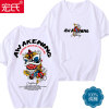 Ethnic cotton T-shirt hip-hop style, 2020, loose fit, with short sleeve