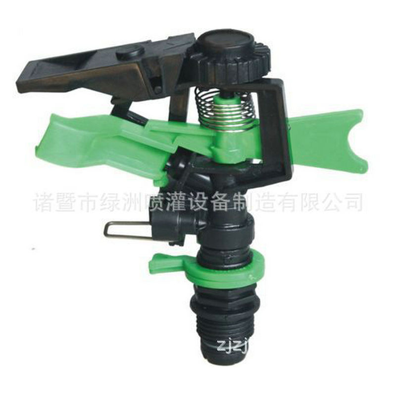 厂家供应 塑料可控角旋转式灌溉喷头 塑料可调草坪喷头 LZ6015