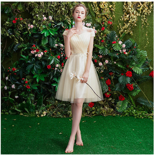 Bridesmaid dress short fairy Bridesmaid Dress sister dress graduation dress