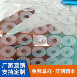硅胶垫片背胶圆形透明硅胶垫圈 自粘硅胶脚垫 硅胶密封圈