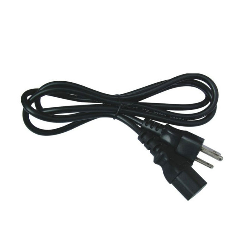 厂家供应电源线美规 1.2米带品字尾插头线 美标三插电源线